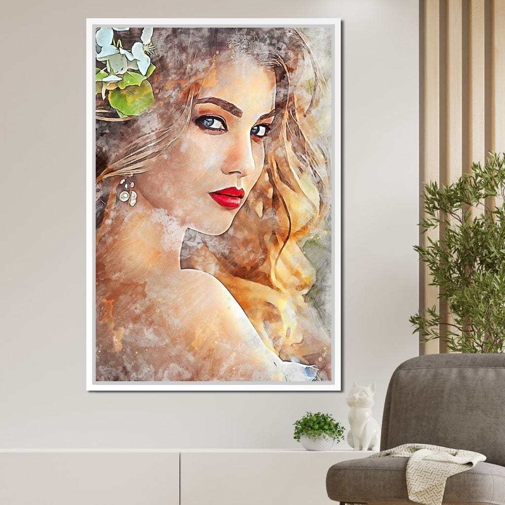 Beautiful Girl - Mateo Canvas Wall Art