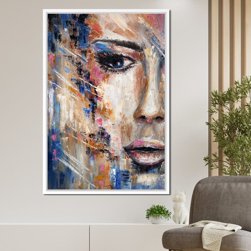 Lady M Portrait Canvas Wall Art