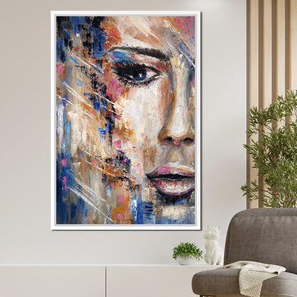 Lady M Portrait Canvas Wall Art