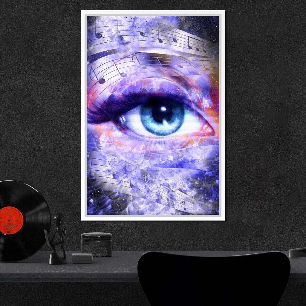 Musical Eye Canvas Wall Art