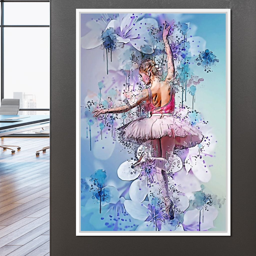 Floral Dance Canvas Wall Art