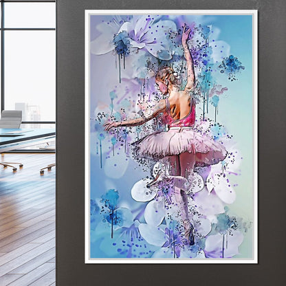Floral Dance Canvas Wall Art