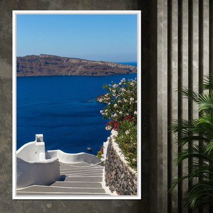 Santorini Canvas Wall Art