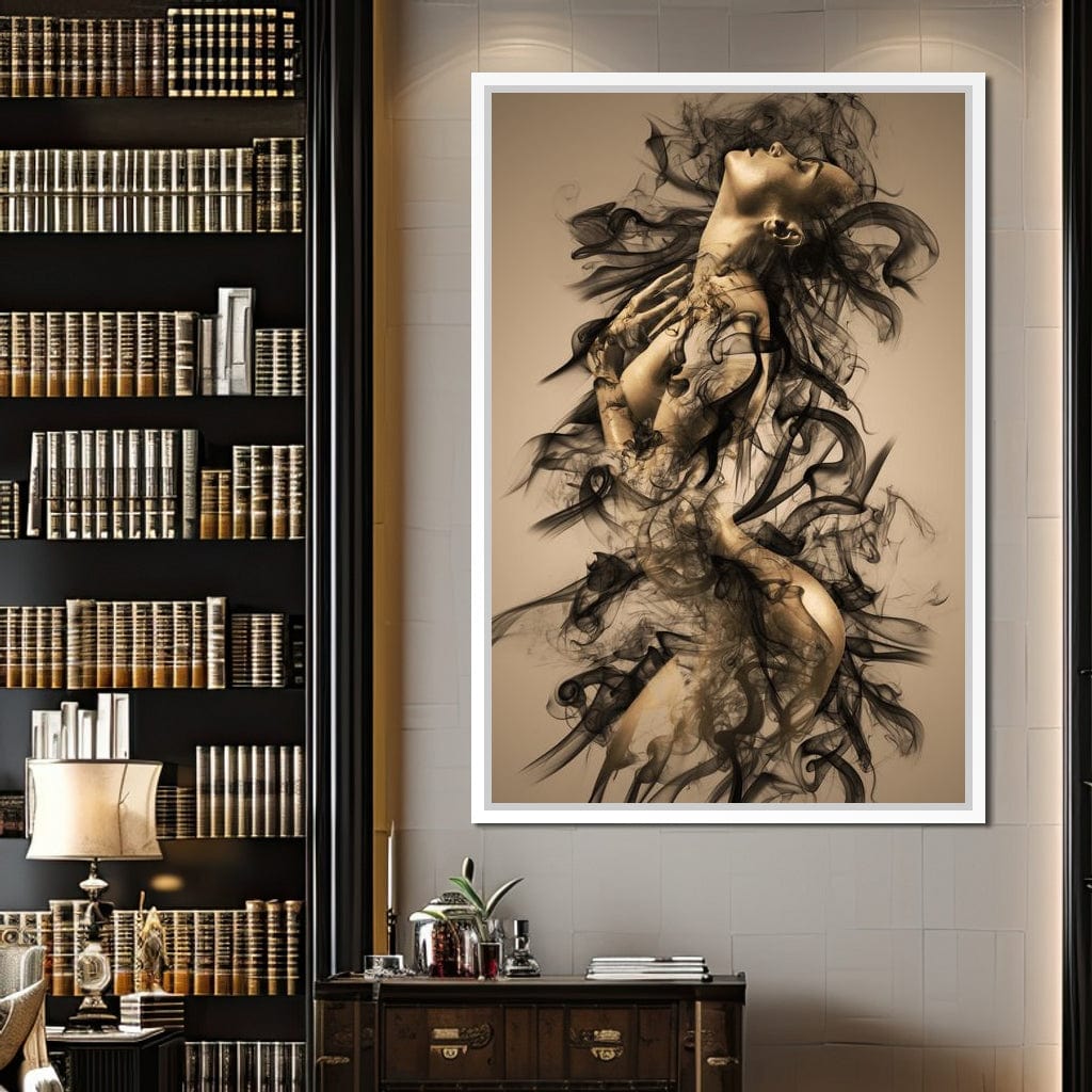 The Smoke Collection 01 Canvas Wall Art