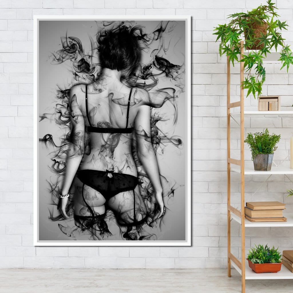 The Smoke Collection 04 Canvas Wall Art