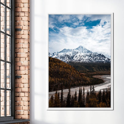 Alaskan Autumn Canvas Wall Art