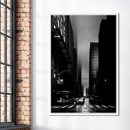 Downtown Toronto Fogfest no35 Canvas Wall Art