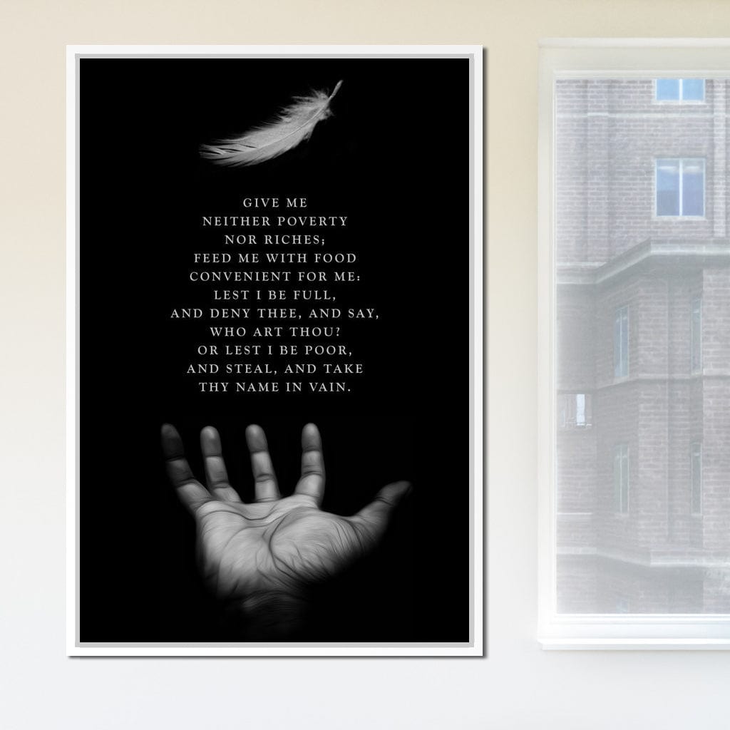 Just Give Me Peace Canvas Wall Art
