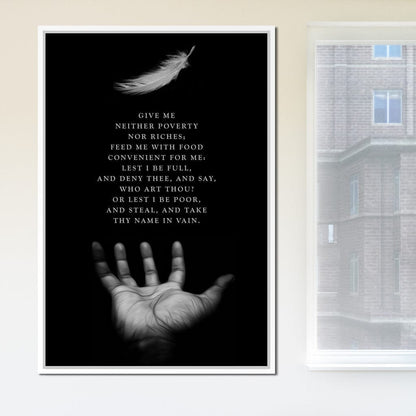 Just Give Me Peace Canvas Wall Art