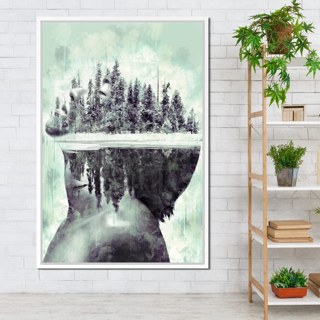 Frozen Memories Canvas Wall Art