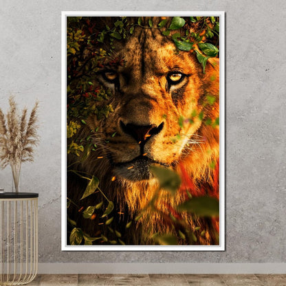 The Great King Canvas Wall Art