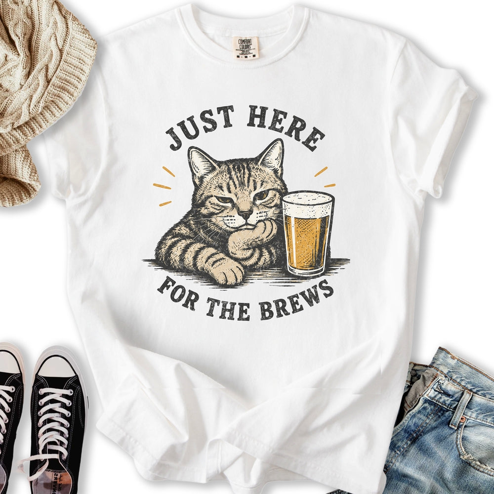 Here For The Brews Relaxed Tee