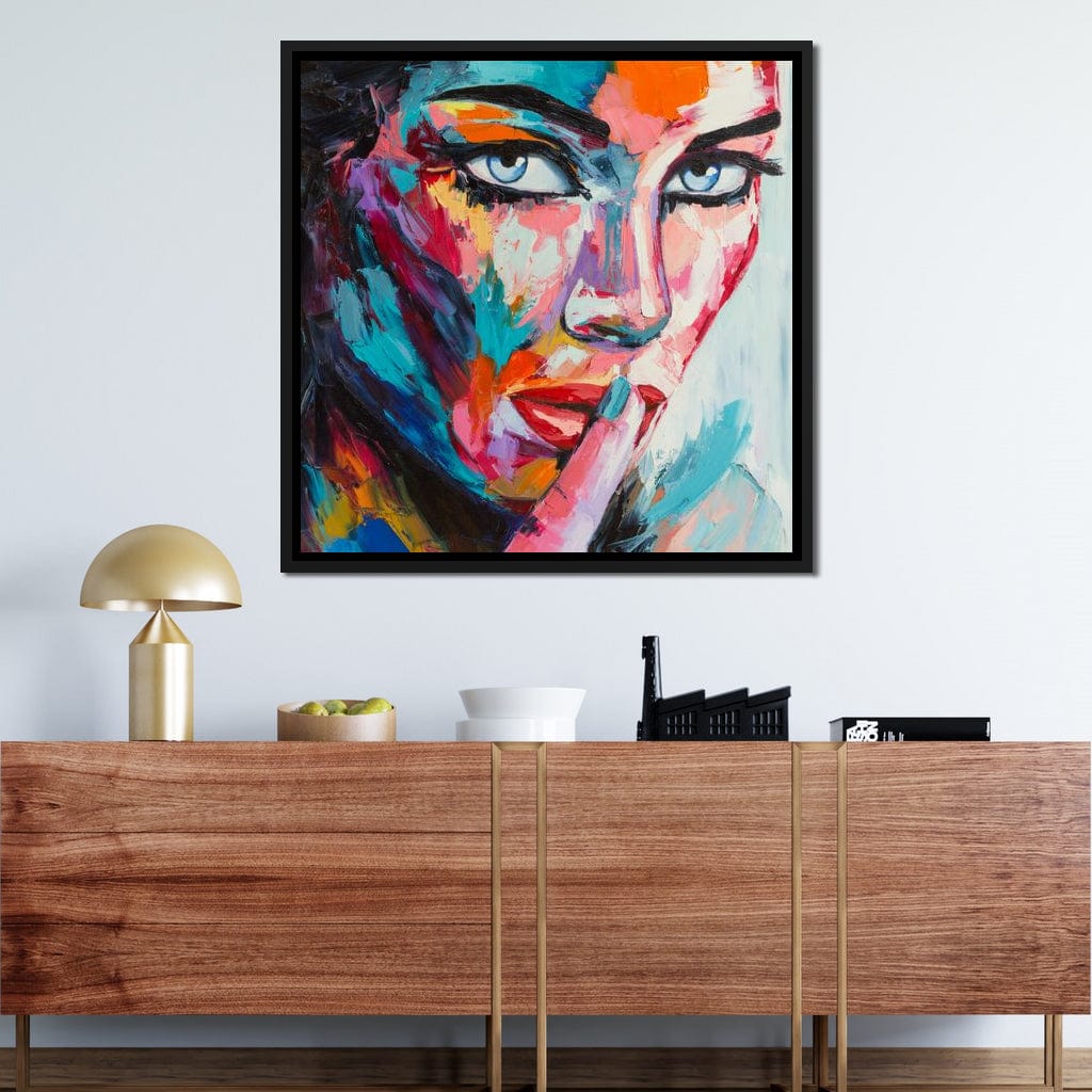 Janice Portrait Canvas Wall Art