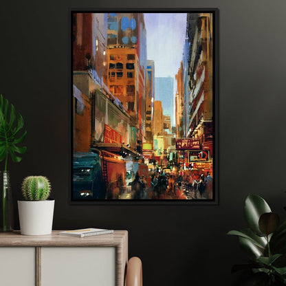 Pyrgonia City Canvas Wall Art
