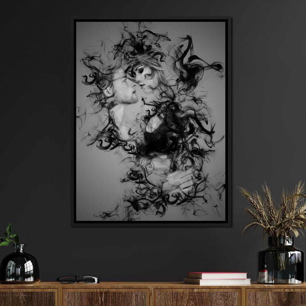 The Smoke Collection 06 Canvas Wall Art