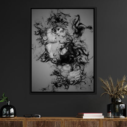 The Smoke Collection 06 Canvas Wall Art