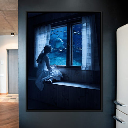 Deep Ocean Canvas Wall Art