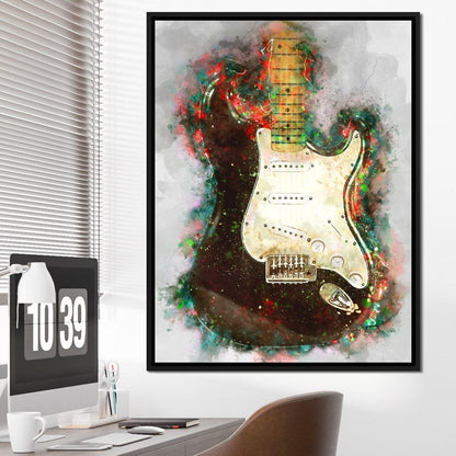 Eric Clapton's Guitar Canvas Wall Art