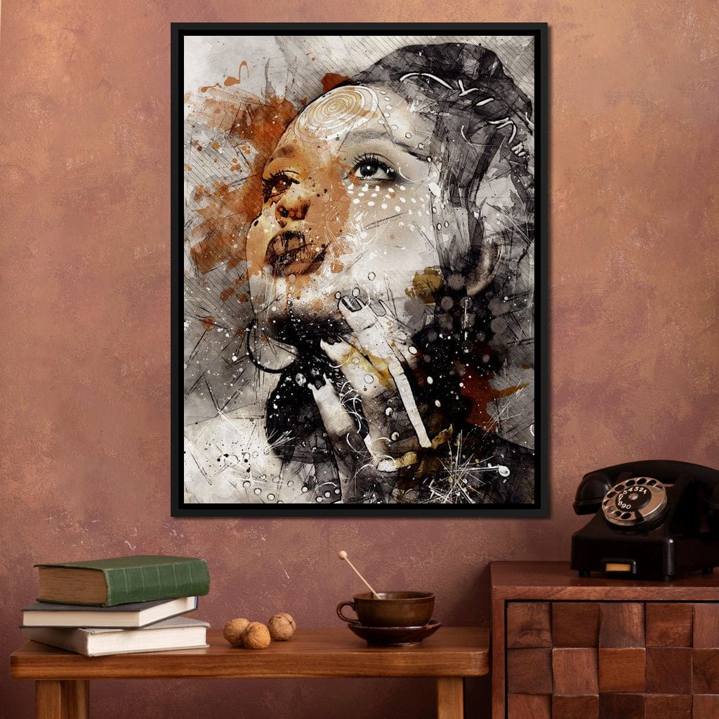 Woman Portrait Canvas Wall Art