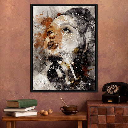 Woman Portrait Canvas Wall Art