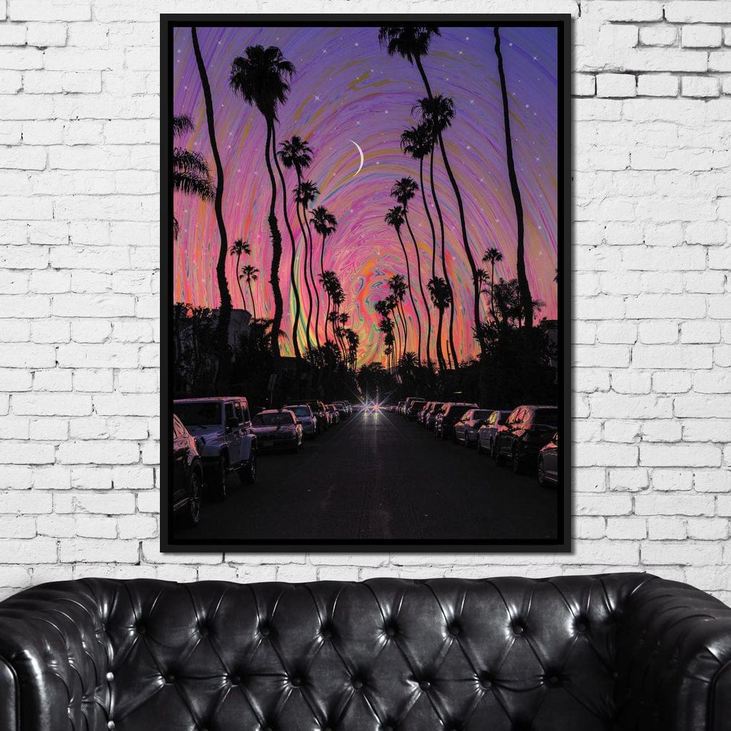 LA Vibes Canvas Wall Art