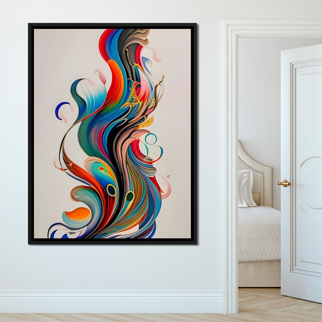 Colorful Contemporary Art 053 Canvas Wall Art