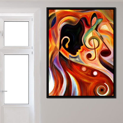 Perfect Notes Canvas Wall Art