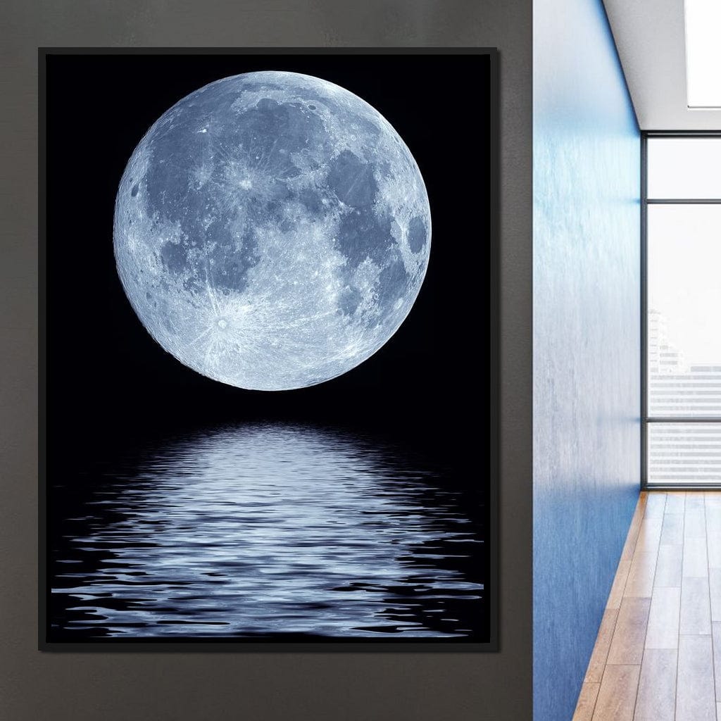 Shadow of The Night Canvas Wall Art