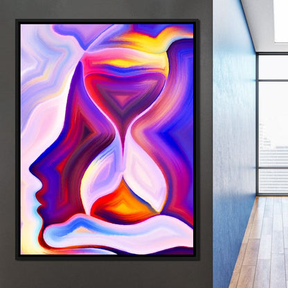 Time Consciousness Canvas Wall Art