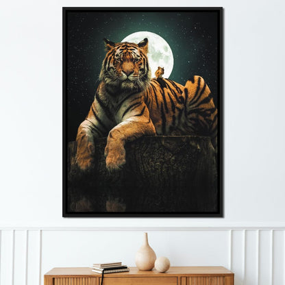 Tiger Squirel Canvas Wall Art