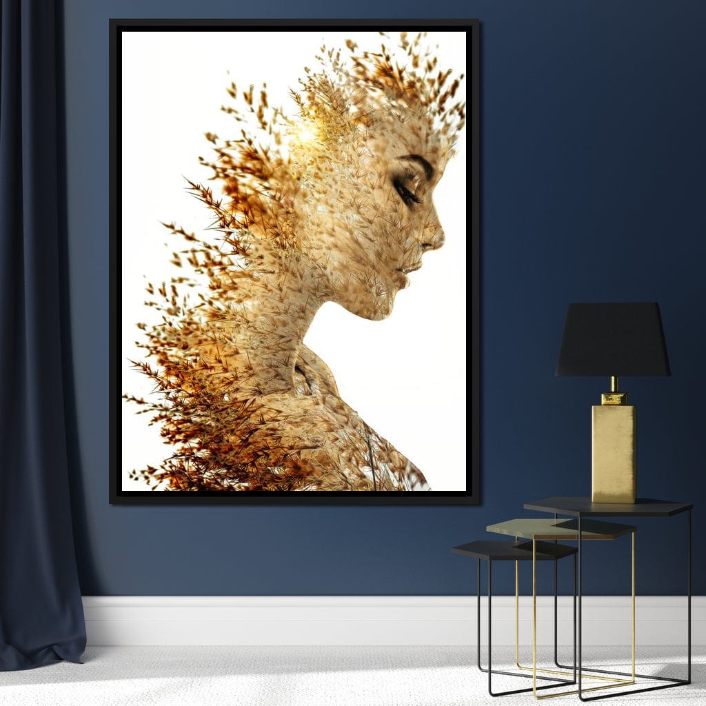 Harvest Queen Canvas Wall Art