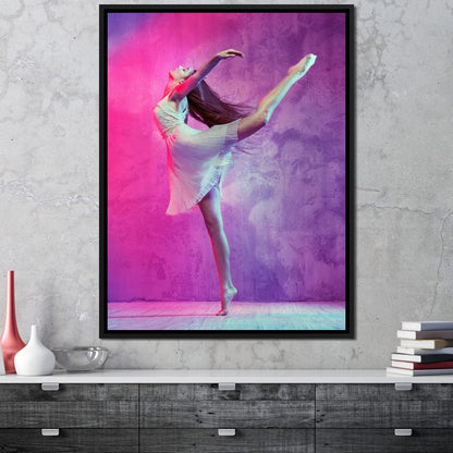 Ballet Dancer Canvas Wall Art