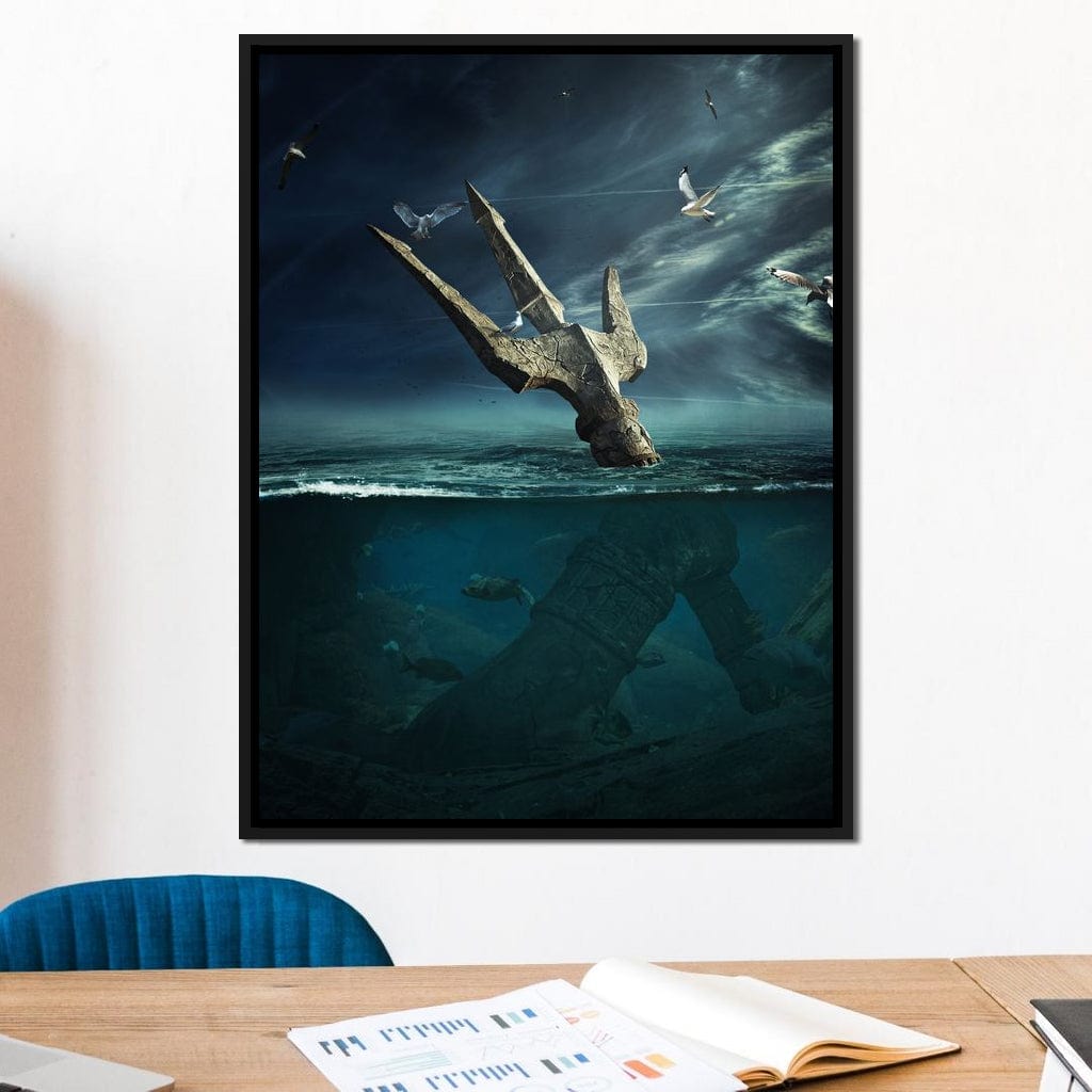 Last Hope - Poseidon Canvas Wall Art