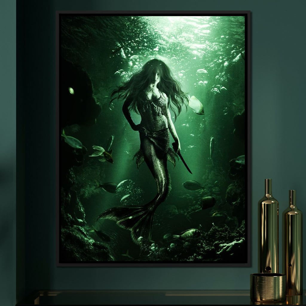 Huntress Siren Canvas Wall Art