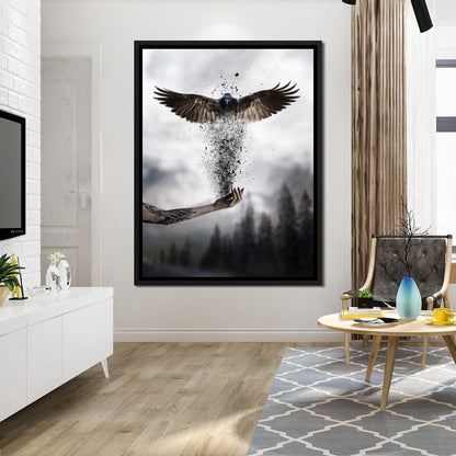 Power Canvas Wall Art