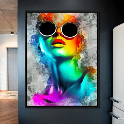 Vintage Modern Art Canvas Wall Art