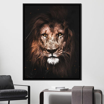 Lion 2 Canvas Wall Art