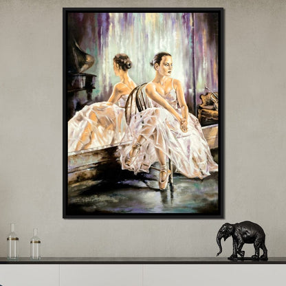 Ballet Conservatory Canvas Wall Art