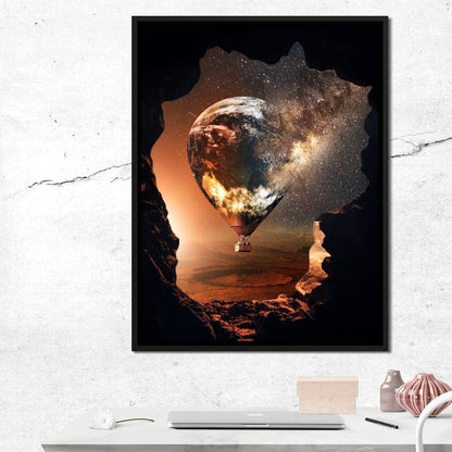 Dispersion Canvas Wall Art