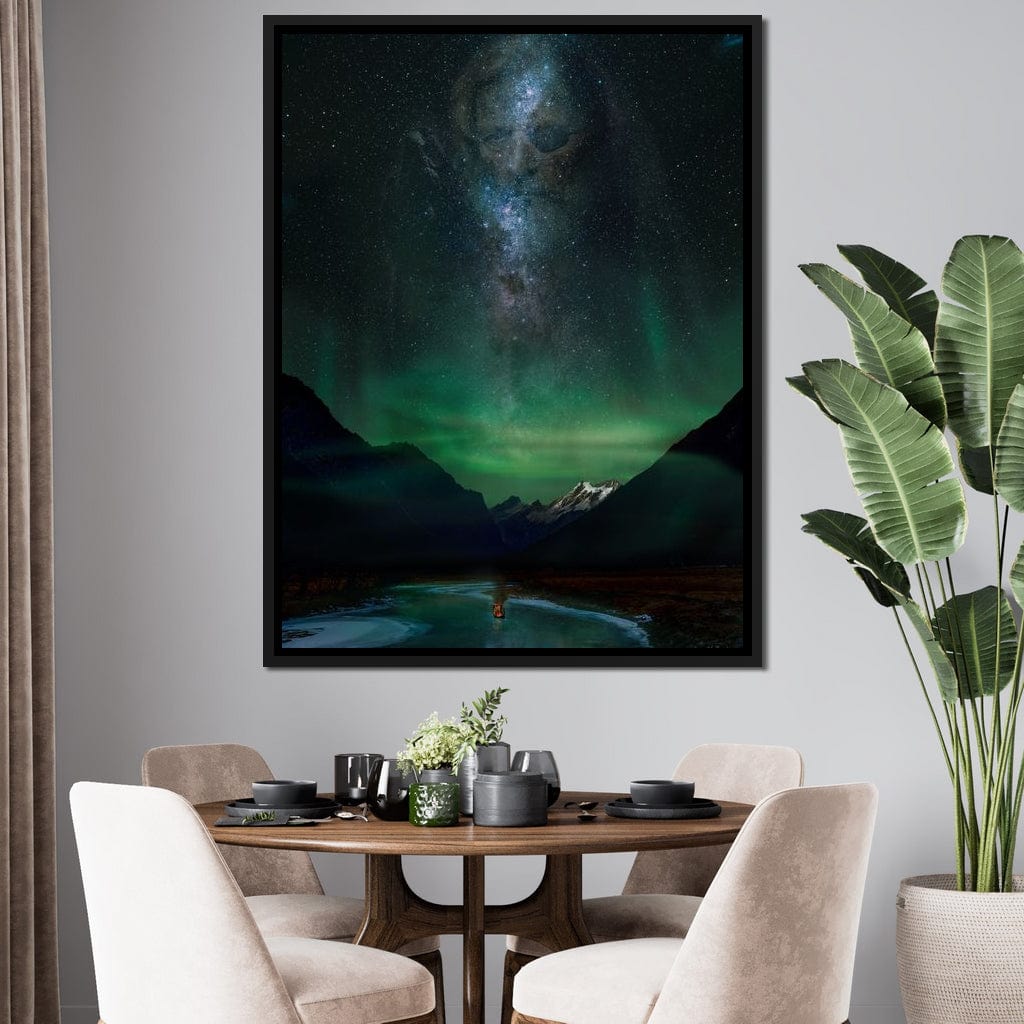 Odin Viking Funeral Boat - KitConcepts Canvas Wall Art