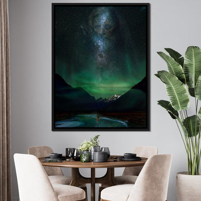 Odin Viking Funeral Boat - KitConcepts Canvas Wall Art