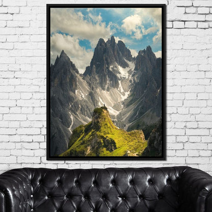 Cadini di Misurina Canvas Wall Art