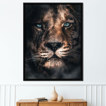 Lion Tiger Canvas Wall Art