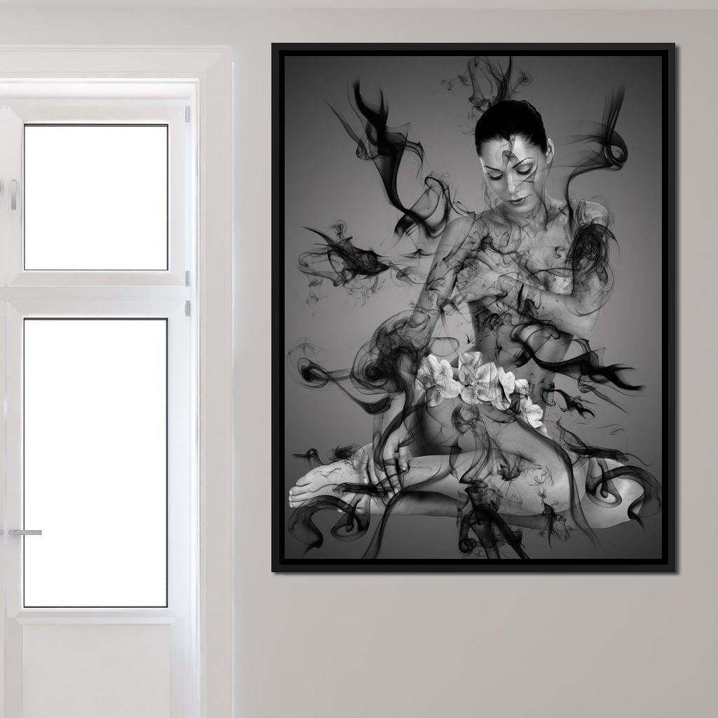 The Smoke Collection 07 Canvas Wall Art