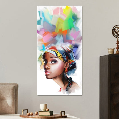 Fashion Colors Canvas Wall Art