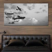 World War 2 Airplanes Canvas Wall Art