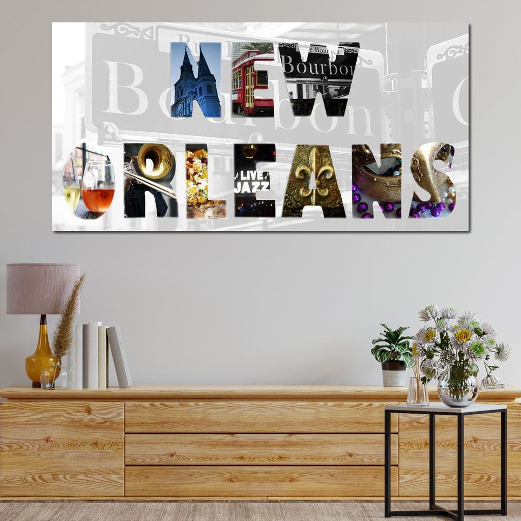 New Orleans Display Canvas Wall Art