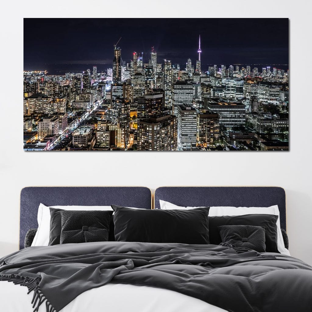 Toronto Skyline Canvas Wall Art