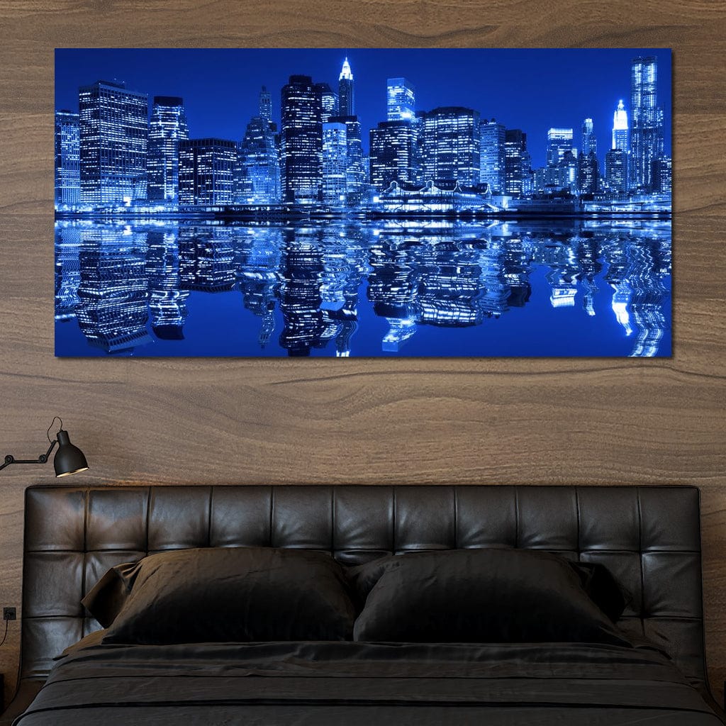 New York City Reflection Canvas Wall Art