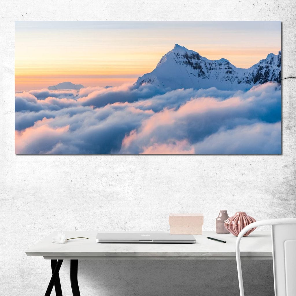 Above the Clouds Canvas Wall Art
